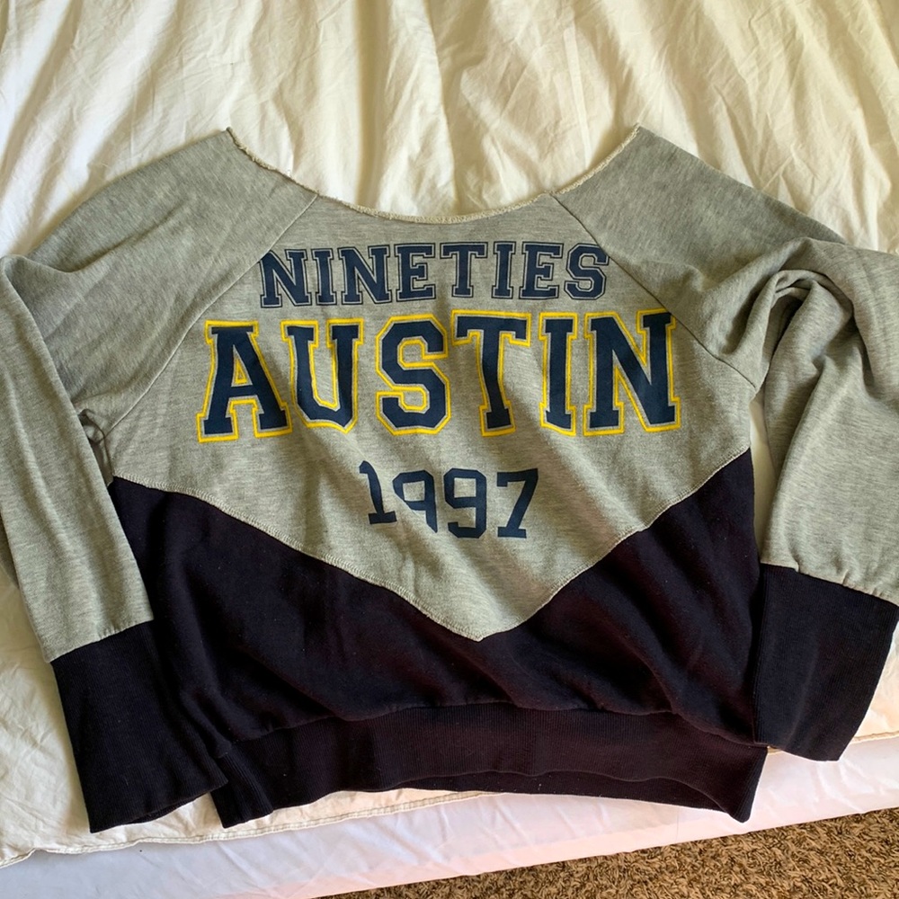 Austin Off The Shoulder Sweatshirt